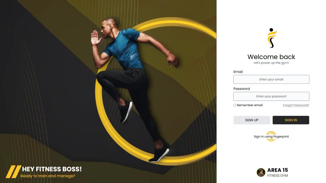 Area 15 Desktop Application